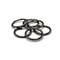 100, 500 or 1,000 Pieces: 10 mm Gunmetal Open Jump Rings, 18g